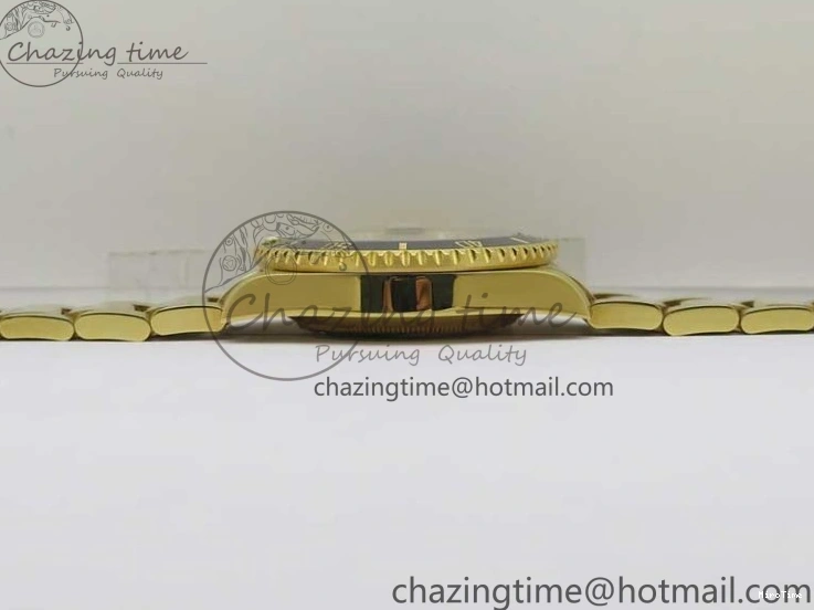 MiroTime 0111 WaterResistant Submariner 116618 LN D1F Best Edition YG Wrapped Black Dial on YG Wrapped Bracelet A 2588